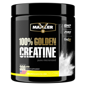 Maxler 100% Golden Micronized Creatine (can)