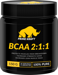 Prime Kraft BCAA 2:1:1 (спец. пищевой продукт СГР) 150&nbsp;г (превью)