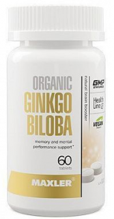 Maxler Ginkgo Biloba Organic 60&nbsp;таб