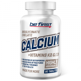 Be First Calcium bisglycinate chelate + K2 + D3
