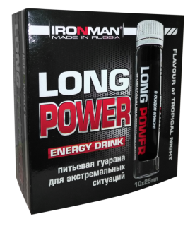 Ironman Гуарана "Long Power" (10 флак. х 25 мл) 0.368&nbsp;шт