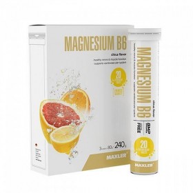 Maxler Magnesium B6 3 tubes box (20 eff. tabl.)