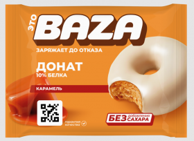 FitnesSHOCK Донат глазированный (9шт в уп) 40&nbsp;г (превью)