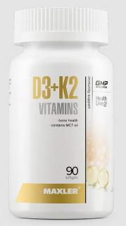 Maxler с НДС Vitamin D3 + K2 (превью)