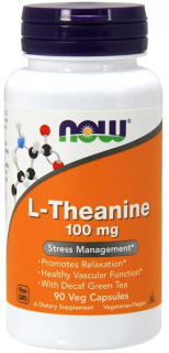 NOW L-Theanine 100 mg 90 caps