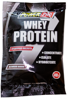 PowerPro Whey Protein (15шт в уп) 40&nbsp;г
