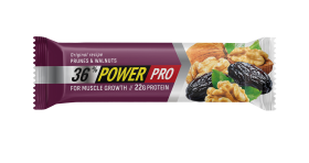 PowerPro Батончик глазированный с орехами 36% протеина (20 шт в уп) 60&nbsp;г