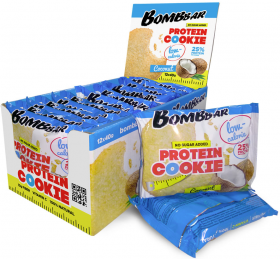Bombbar Протеиновое печенье (12 шт шоубокс) Упаковка 40&nbsp;г (превью)