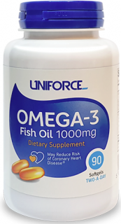 Uniforce Omega-3 1000 mg Нейтральный 90 капс.