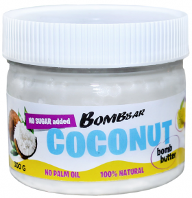 Bombbar Паста натуральная Peanut bomb butter (12 шт в уп) Штучно 300&nbsp;г