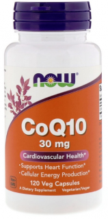 NOW CoQ10 30 mg 120 veg caps