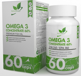 NaturalSupp Omega-3 (концентрат 60%)