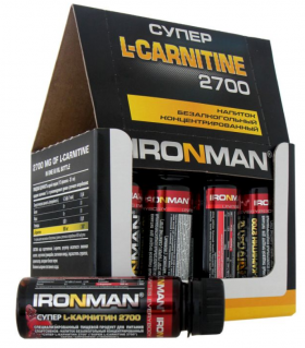 Ironman Супер L-Карнитин 2700 (12 флак. х 60 мл)