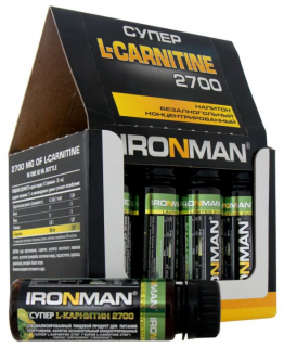 Ironman Супер L-Карнитин 2700 (12 флак. х 60 мл)