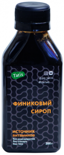Tatis Сироп финиковый натуральный 200&nbsp;г