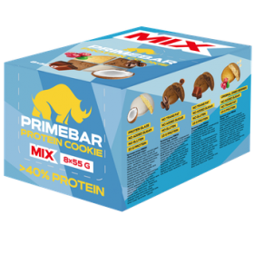 Prime Kraft Протеиновое печенье "PrimeBar" MIX (8 шт в уп) Упаковка 55&nbsp;г