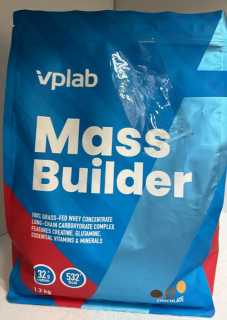 VP Laboratory Mass Builder 1200 г шоколад дырочка заклеен + срок до 01.24