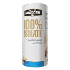 Maxler 100% Isolate (90% protein; low fat/sugar) (carton can) 450&nbsp;г