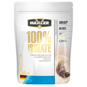 Maxler 100% Isolate (90% protein; low fat/sugar) (bag) 900&nbsp;г