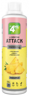 4Me Nutrition L-carnitine + Guarana ATTACK 3600 500&nbsp;Мл (превью)