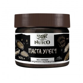 NUTCO Паста урбеч из семян чёрного кунжута 300&nbsp;г