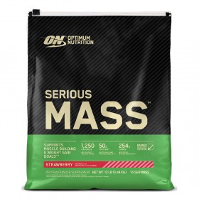 Optimum Nutrition Serious Mass 5455 г Strawberry до 11.24