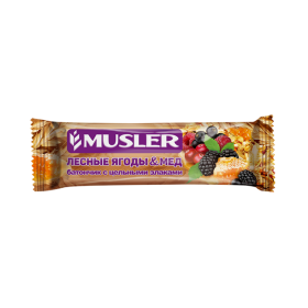 MUSLER Батончик мюсли (25 шт в упаковке) 30&nbsp;г
