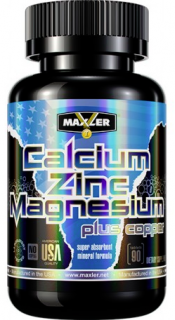 Maxler Calcium Zinc Magnesium+D3 90 таб БЕЗ ЧЗ