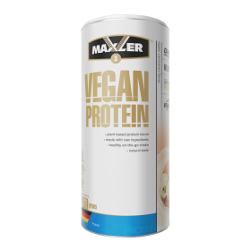 Maxler Vegan Protein 450 г Apple-Cinnamon повреждена внутр.мембрана