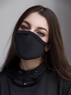 Bona Fide Маска многоразовая защитная Mask BF "Black" (midi)
