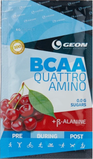 GEON BCAA Quattro Amino (25 саше по 6 г) Клюква срок годности до 12.20