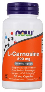 NOW L-Carnosine 50 капс окт.20
