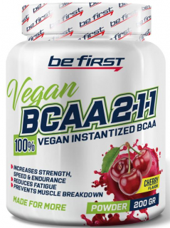 Be First BCAA 2:1:1 VEGAN instantized powder 200&nbsp;г (превью)