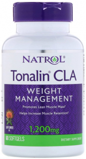 Natrol Tonalin CLA 1200 мг 60 капс срок годности до 31.07.20