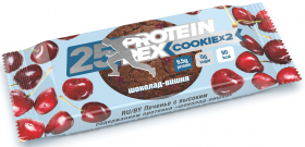 Proteinrex Протеиновое печенье (12 шт в уп) 50 г Шоколад-вишня срок годности до 25.07.20