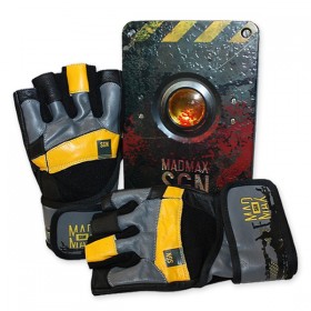 MADMAX Перчатки "Signature" MFG880 Черный-желтый S