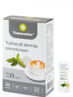 Yummaster Натуральный заменитель сахара на основе стевии (50 стиков в уп по 1г)