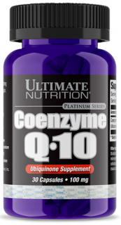 Ultimate Nutrition Coenzyme Q10 100% Premium 100 mg 30 капс срок годности до 12.20