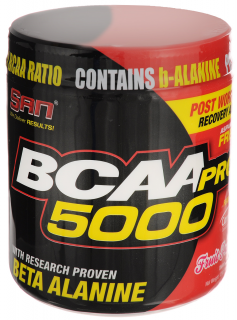 SAN BCAA-PRO 5000 690 г Fruit Punch / Icy Frost срок годности до 08.22