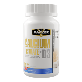 Maxler Calcium Citrate + D3