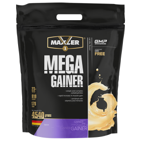 Maxler Mega Gainer 4540 г Vanilla дырочка заклеена