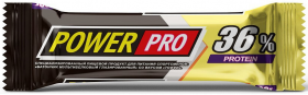 PowerPro Протеиновый батончик 36% protein (20 шт в уп) 60 г Тоффи до 27.10.24