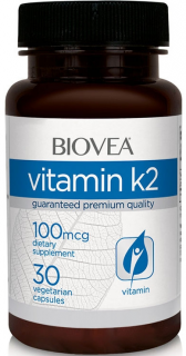 BioVea Vitamin K2 100 mcg