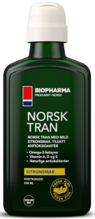 Biopharma Norsk Tran Omega-3 250&nbsp;Мл