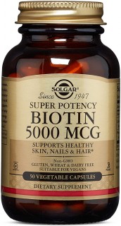 Solgar Biotin 5000 mcg (Super Potency)