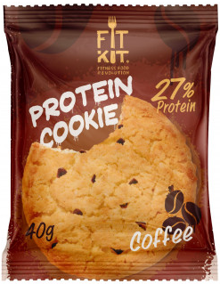 Уценка Protein сookie (24 шт в упакове) 40 г Кофе до 01.23 (превью)