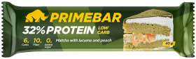 Prime Kraft Батончик протеиновый PRIMEBAR SUPERFOOD 40 г Чай матча с персиком и плодами лукумы в йогуртовой протеиновой глазури срок годности до 10.20