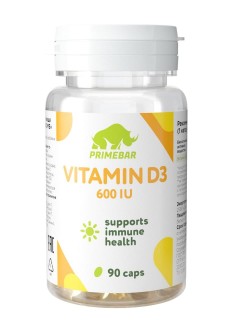 Prime Kraft Vitamin D3 600 IU