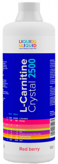 LIQUID & LIQUID L-Carnitine Crystal 2500 Red berry 1000 ml срок годности до 05.21