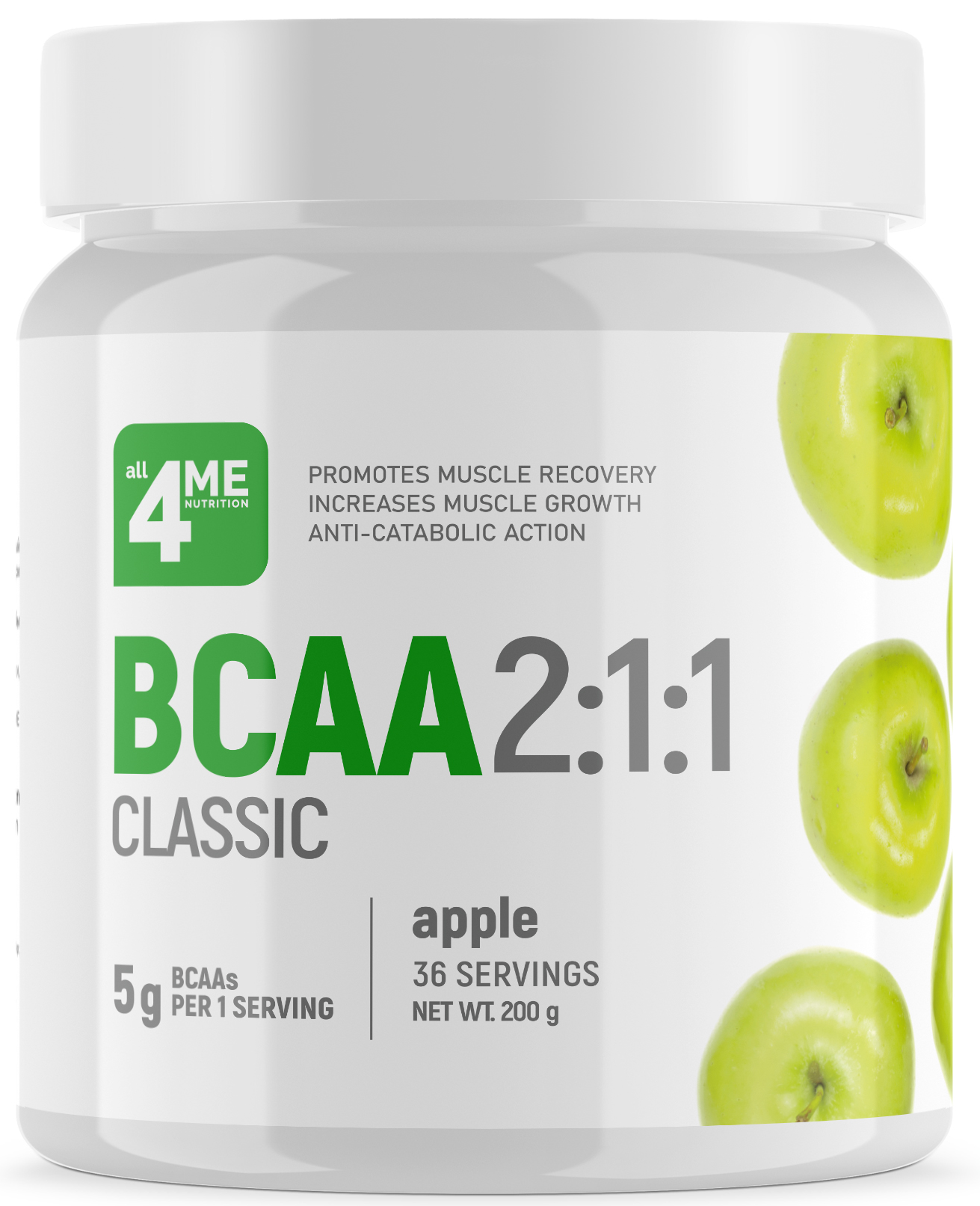 4Me Nutrition BCAA 2:1:1 200 г.